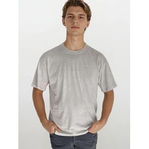 A Question Of (AQO) Shirt 'Ozzy Tee Acid'  grijs