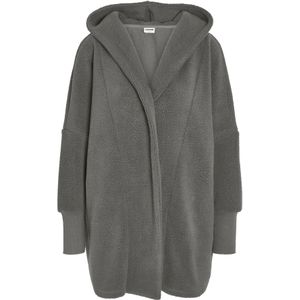 Noisy may Fleece jas  donkergrijs