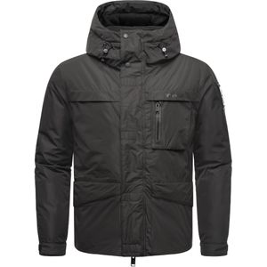 STONE HARBOUR Winterjas 'Yorchii XX'  zwart