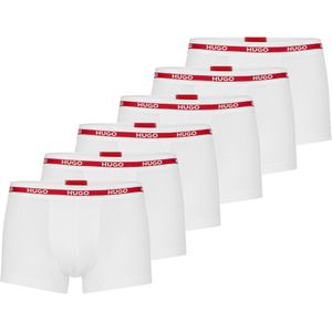 HUGO Boxershorts  rood / wit