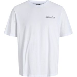 JACK & JONES Shirt  zwart / wit