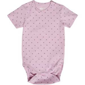 Hummel Rompertje/body 'Beesy'  donkerblauw / rosa