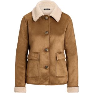 Jack met voering van teddybont en klepzakken