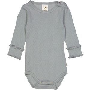 Müsli by GREEN COTTON Rompertje/body  grijs