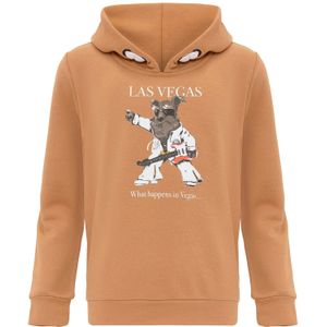 Williot Sweatshirt  karamel / sepia / wit
