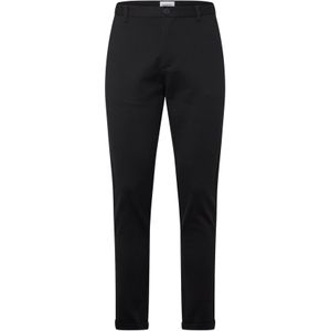 Lindbergh - Chino 'Superflex' - Zwart - Slimfit