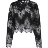 PIECES Blouse 'PCRINNE'  zwart