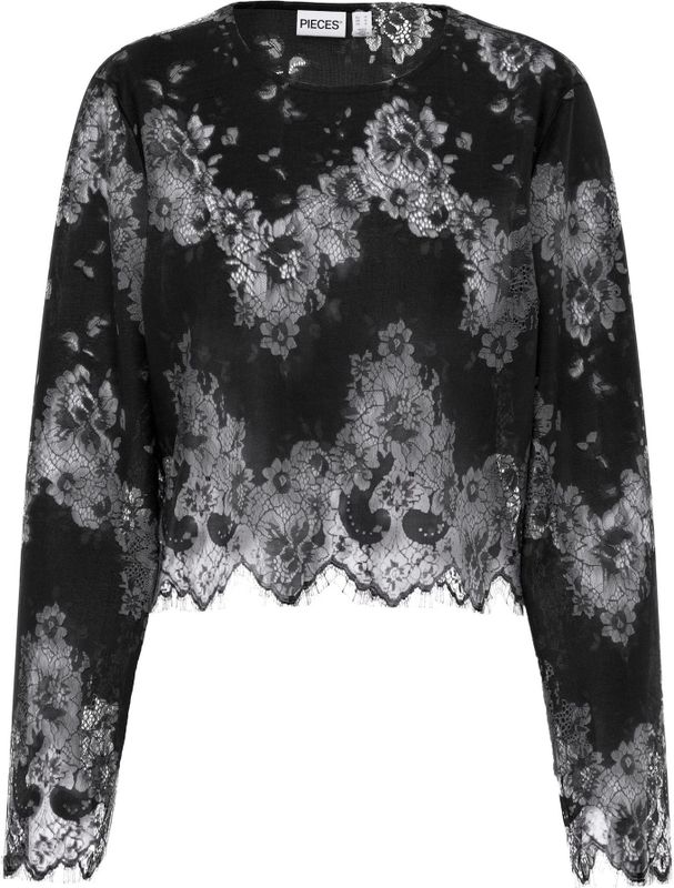 PIECES Blouse 'PCRINNE'  zwart