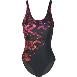 BECO the world of aquasports Badpak 'Aqua Classic'  lila / pink / zwart