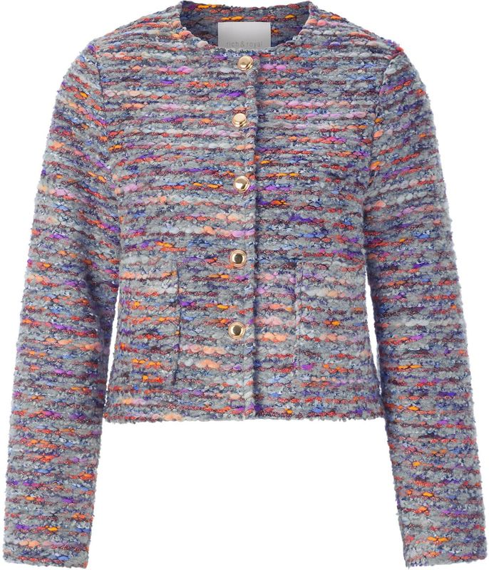 Rich & Royal - Blazer - Regular Fit - Dames - Ronde Hals