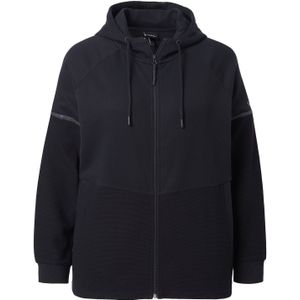 Ulla Popken Sweatvest  zwart