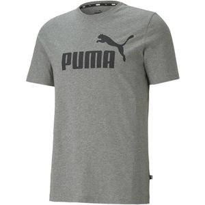 T-Shirt Puma Men Essentials Logo Tee Gray