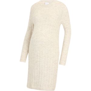 Mlbrenda - Zwangerschapsjurk - Knielengte - Lange Mouwen - O-hals