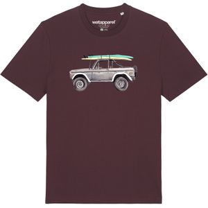 Watapparel Shirt ' Surf Pickup '  gemengde kleuren / donkerrood
