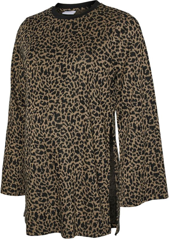 MAMALICIOUS - MLSERENA VITA - Shirt - Zwart - Lange Mouwen