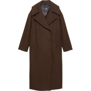 Pull&Bear Tussenmantel  chocoladebruin