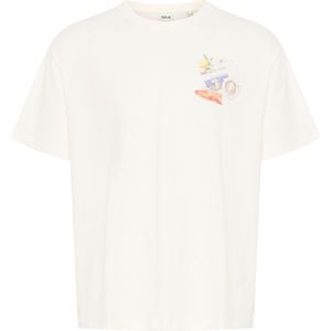 !Solid Shirt 'SDPavan'  royal blue/koningsblauw / cognac / donkergeel / offwhite