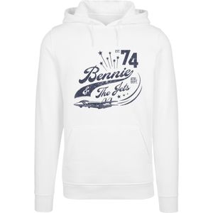 F4NT4STIC Sweatshirt 'Elton John Bennie And The Jets'  zwart / wit