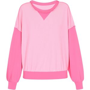 swirly Sweatshirt  rosa / lichtroze