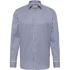 Eterna - MODERN FIT - Overhemd - Navy - NON IRON (strijkvrij)