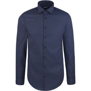 Seidensticker - Chemise slim fit - Langarm Hemd - Blauw