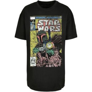 Oversized shirt 'Star Wars Boba Fett Comic'