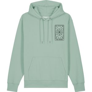 Watapparel Sweatshirt ' Tarot The Weel '  mintgroen / zwart