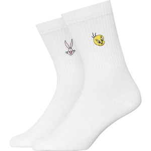 SNOCKS Sokken  geel / grijs / zwart / wit