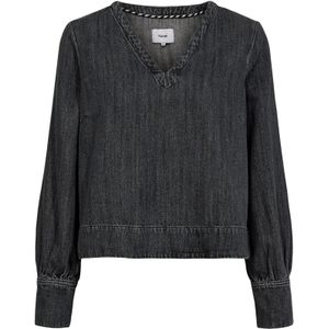 NÜMPH Shirt 'NUSEOUL'  grijs