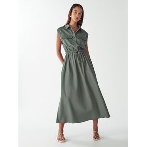 Willa Blousejurk 'Sez'  donkergroen