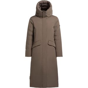 khujo Wintermantel 'DAWI'  bruin