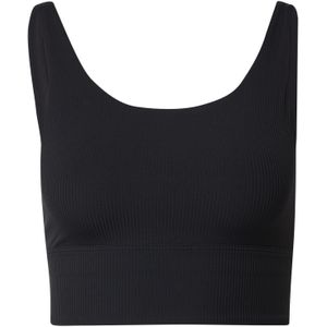 Nike - Zenvy Rib - Sport bh - Zwart - Lichte Ondersteuning