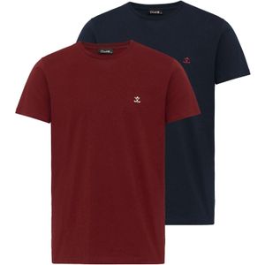 Cool Hill Shirt 'Jose'  navy / bourgogne