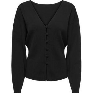 JDY Gebreid vest 'JDYAstra'  zwart