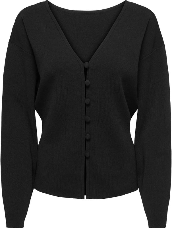 JDY Gebreid vest 'JDYAstra'  zwart