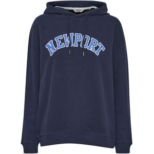 Oxmo Sweatshirt 'Colisa'  blauw / lichtblauw / donkerblauw / wit