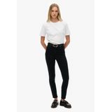 Superdry - Jeans - Zwart Denim - Skinny - High Waist