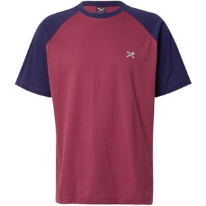 Iriedaily Shirt 'De College'  navy / wijnrood