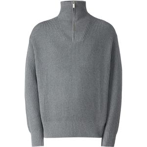 SELECTED Trui 'SLHDRY'  grijs gemêleerd