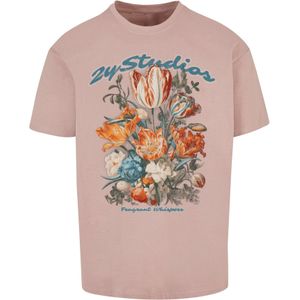 2Y Premium Shirt 'Flowers'  oudroze