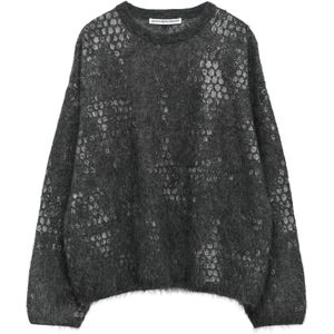 Adolfo Dominguez Trui  donkergrijs / wit