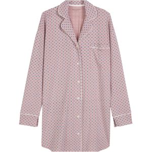 Marc O'Polo - Mix N Match Cotton - Slaapshirt - Mauve - Lange Mouw