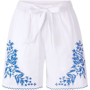 Rich & Royal Broek  royal blue/koningsblauw / wit