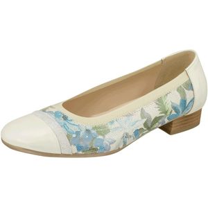 Lei by tessamino Ballerina 'Amina'  lichtbeige / lichtblauw / olijfgroen / wit