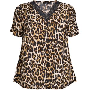 Zizzi Shirt  brons / gemengde kleuren