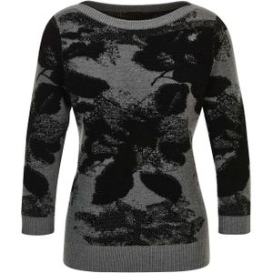 MADELEINE Trui  donkergrijs / zwart