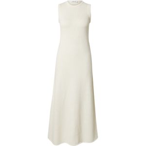 EDITED Jurk 'Wika'  beige / crème / wit