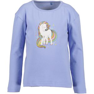 Blue Seven - Shirt - Paars - Lange Mouwen