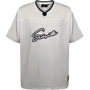 SikSilk Shirt  ecru / zwart