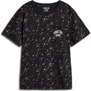 SOMETIME SOON Shirt  lichtbruin / zwart / wit